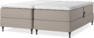 Delux Dream - Ställbar säng, dubbelsäng med bäddmadrass - Beige