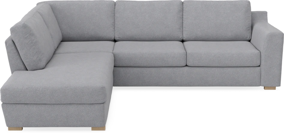 Friday - 2,5-sits soffa med divan vänster - Grå