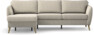 County - 3-sits soffa med flyttbar schäslong - Beige