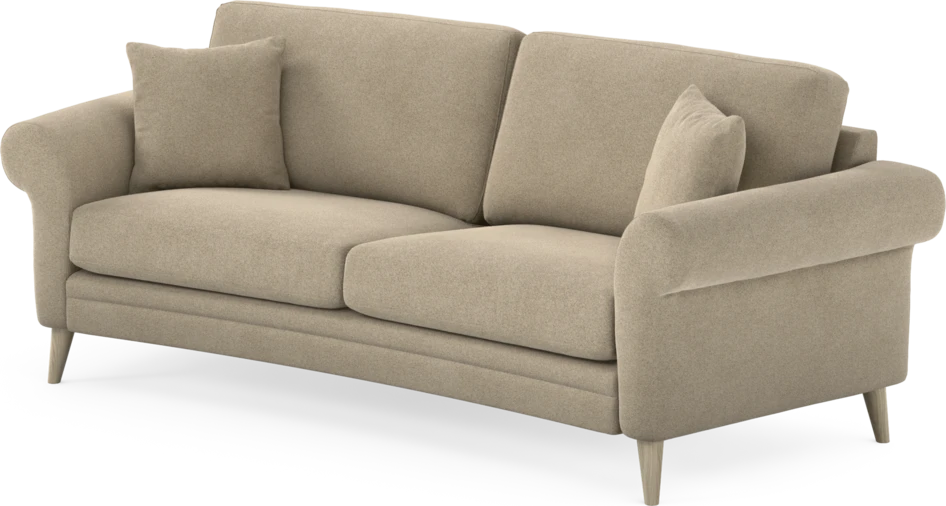 Eden - 2,5-sits soffa svängd - Beige