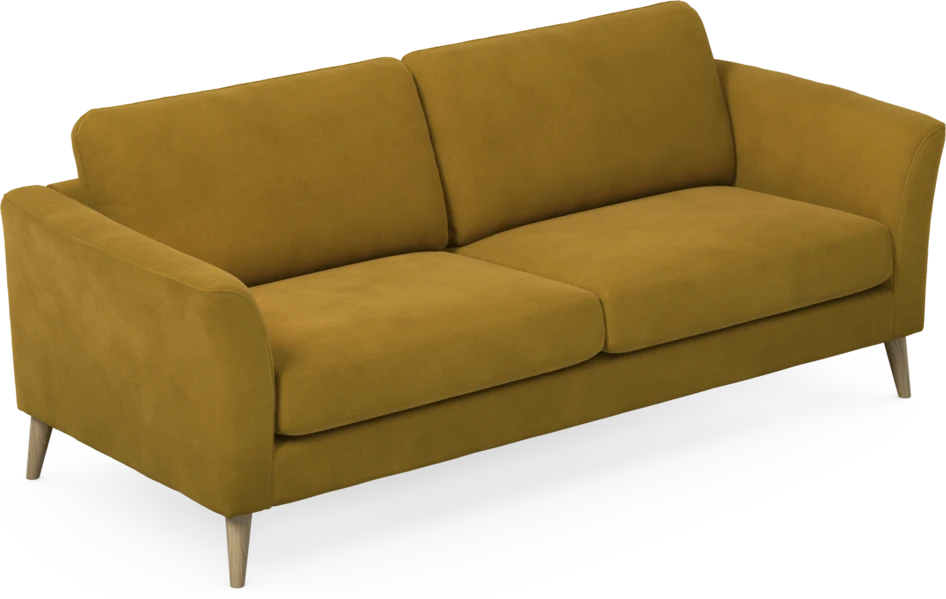 Bridge - 3-sits soffa - Gul