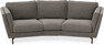 Madison - 3-sits soffa svängd, 70 cm - Grå