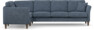 Eden - Hörnsoffa 1+3 - Blå