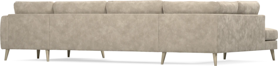 Bridge - 3-sits soffa med divan vänster och schäslong höger - Beige