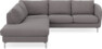 Madison - 2-sits soffa med divan vänster - Grå