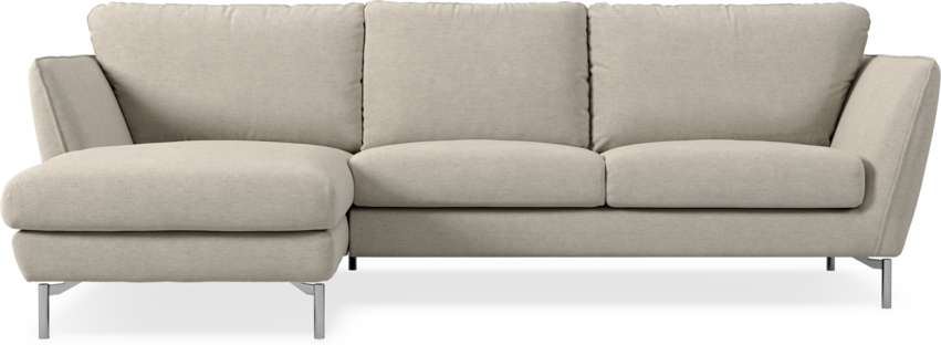 Madison - 2-sits soffa med schäslong vänster - Beige