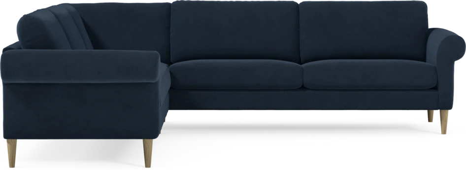 Bridge - Hörnsoffa, 2+3-sits - Blå