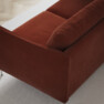 Madison Lux - 2-sits soffa med divan vänster och schäslong höger - Röd
