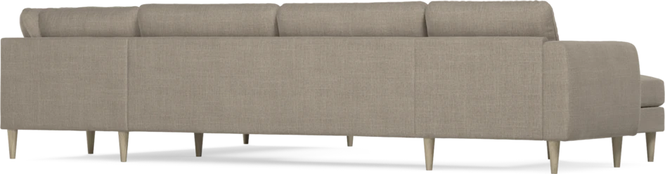 Bridge - Hörnsoffa, 3+2-sits med schäslong vänster - Beige