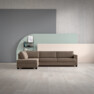 Nevada - 3-sits soffa med divan vänster - Beige