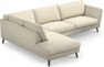 Madison - 3-sits soffa med divan vänster - Vit