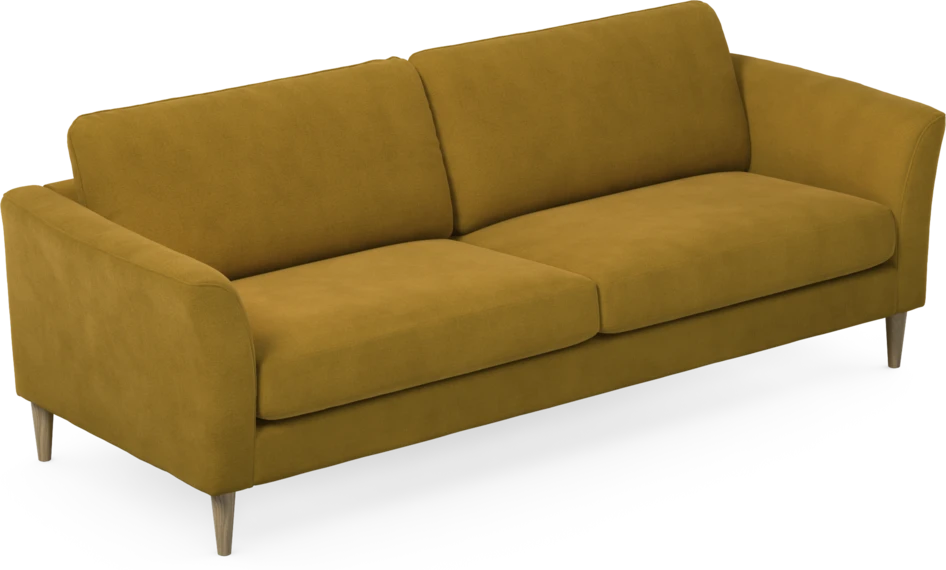 Bridge - 4-sits soffa - Gul