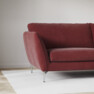 Madison - 2-sits soffa med divan höger - Rosa