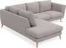 Madison - 2-sits soffa med divan vänster - Grå