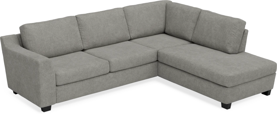 Friday - 2,5-sits soffa med divan höger - Grå