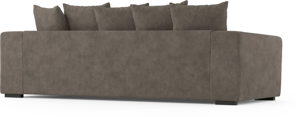 Town - 4-sits soffa - Brun