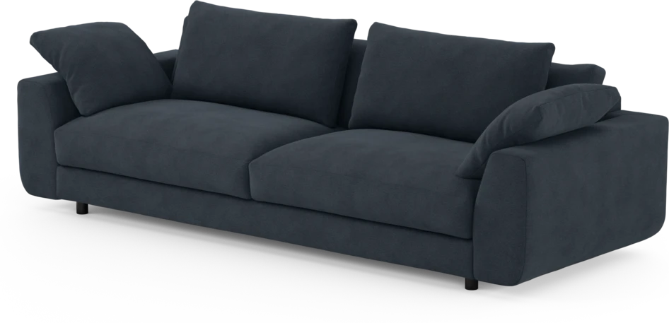 Amie - 4-sits soffa - Blå