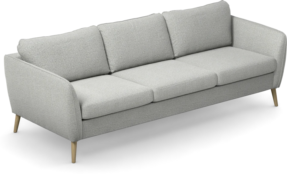 County - 3-sits soffa - Grå