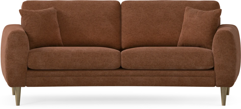 Eden - 2,5-sits soffa svängd - Orange