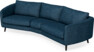 Madison - 3-sits soffa svängd, 90 cm - Blå