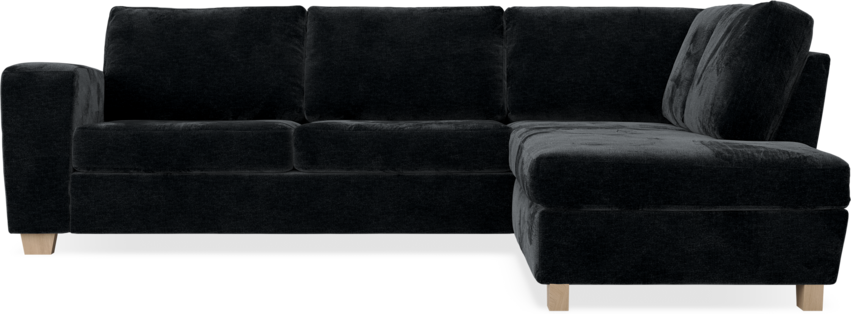Friday - 2,5-sits soffa med divan höger - Blå