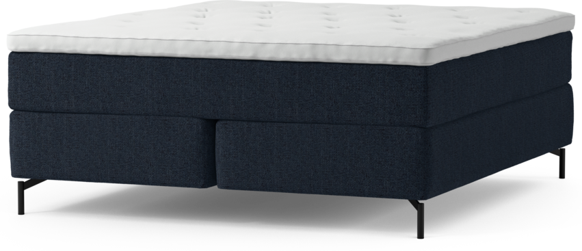 Delux Dream - Kontinentalsäng, dubbelsäng med bäddmadrass och sängben