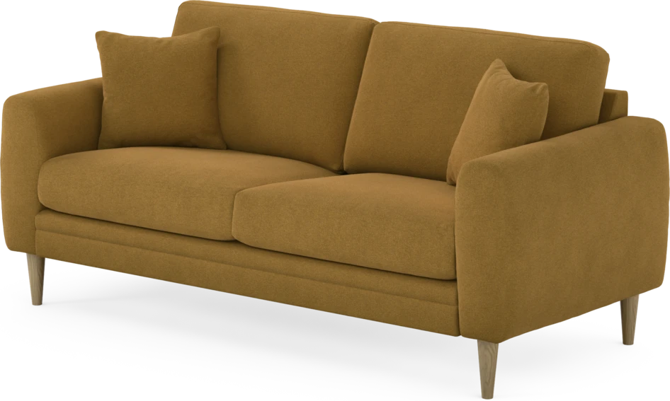 Eden - 2,5-sits soffa - Gul