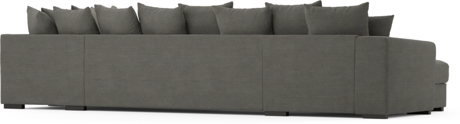 Town - 3-sits soffa med divan höger och schäslong vänster - Grå