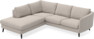 Madison - 2-sits soffa med divan vänster - Beige