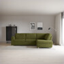 Friday - 2,5-sits soffa med divan höger - Grön