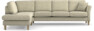 Eden - 3-sits soffa med divan - Beige