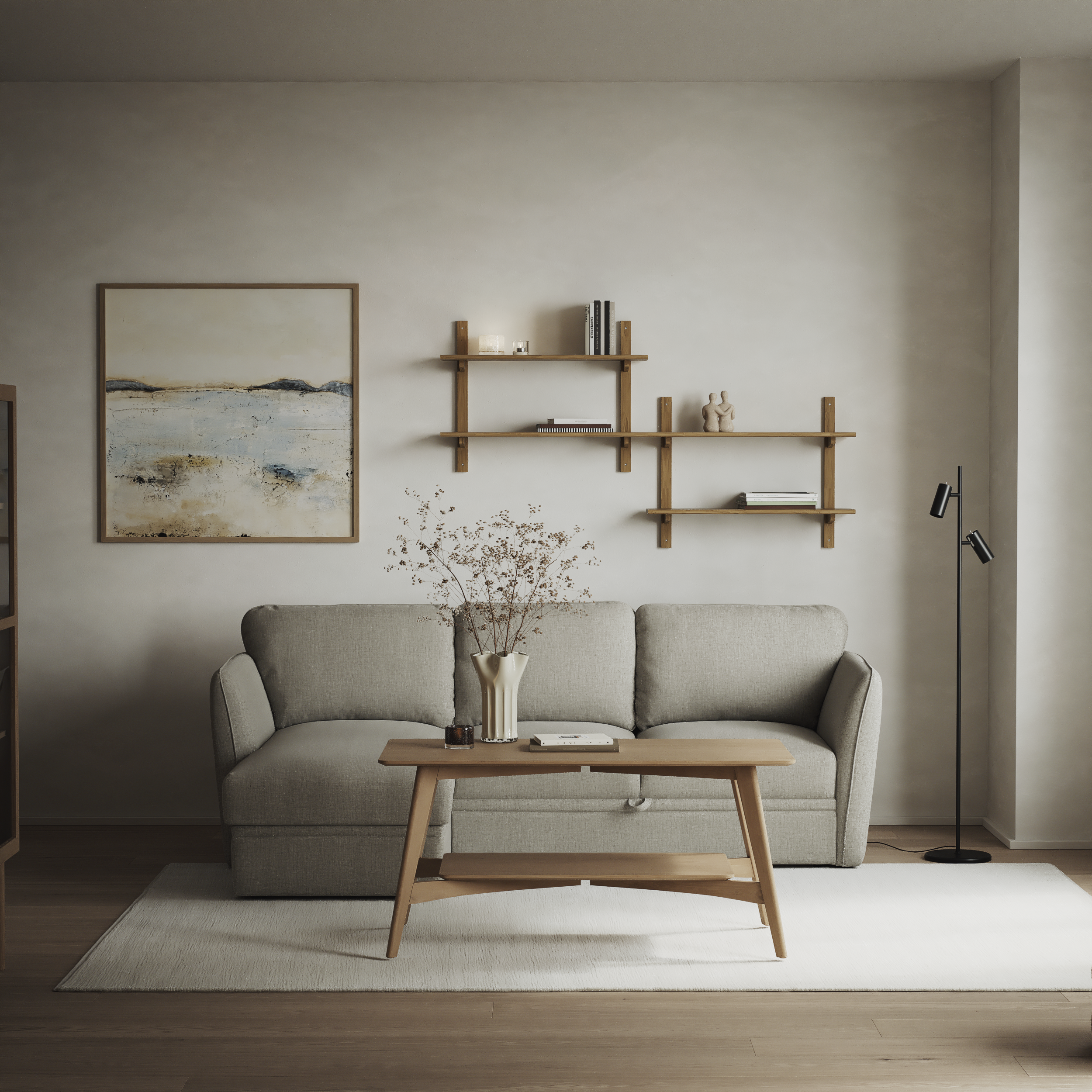 Öland - Bäddsoffa med schäslong vänster - inspiration