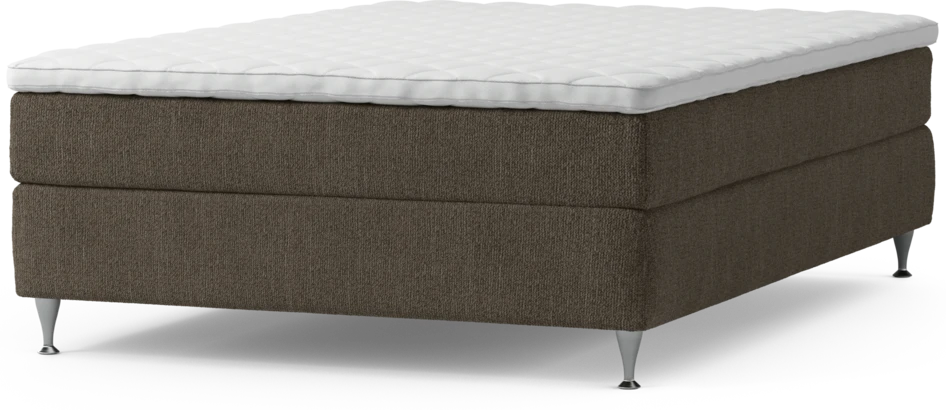 Delux Sense - Kontinentalsäng, enkelsäng 140 cm med bäddmadrass och sängben