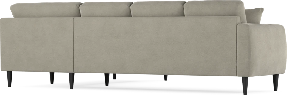 Eden - Hörnsoffa, 3+2-sits - Brun