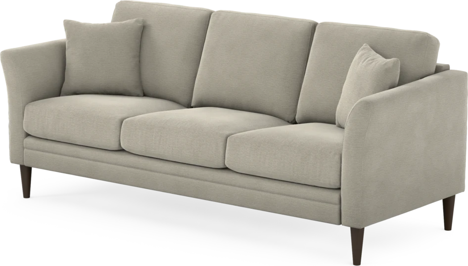 Eden - 3-sits soffa - Brun