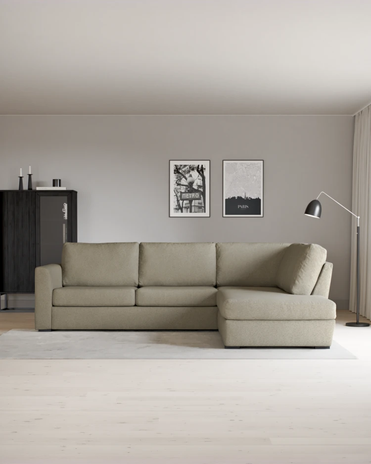 Friday - 2,5-sits soffa med divan höger - inspiration