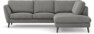 Madison Lux - 2-sits soffa med divan höger - Grå