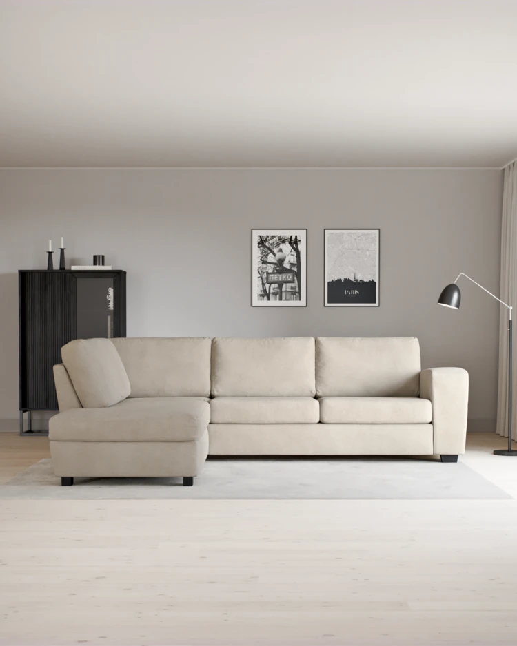 Friday - 2,5-sits soffa med divan vänster - inspiration