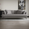 Harper - 3-sits soffa, hel dyna - Vit