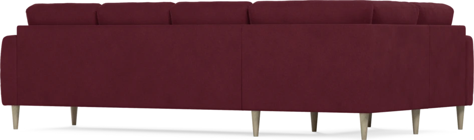 Eden - Hörnsoffa, 1+3-sits - Röd