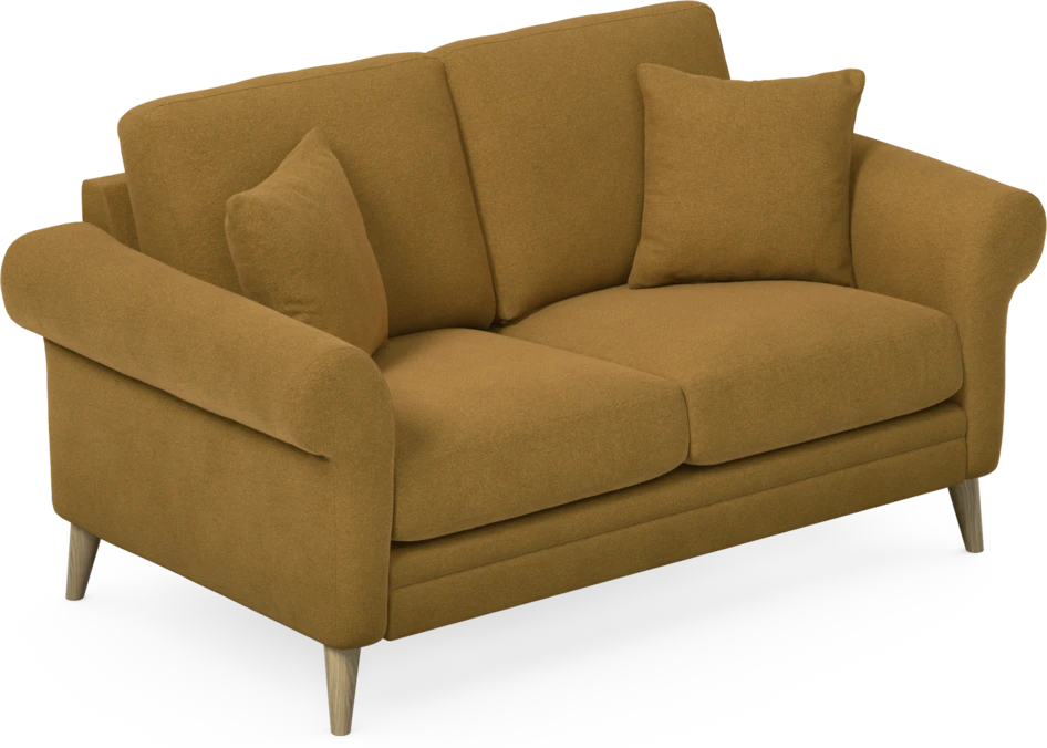 Eden - 2-sits soffa - Gul