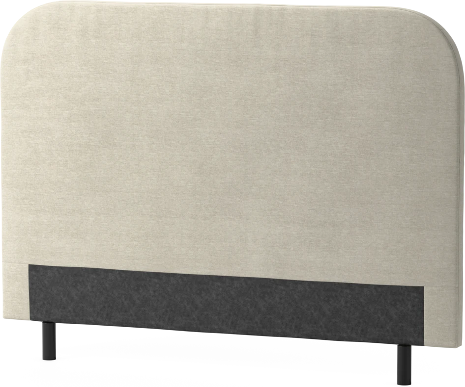 Delux Rundad - Sänggavel, 90-210 cm - Beige