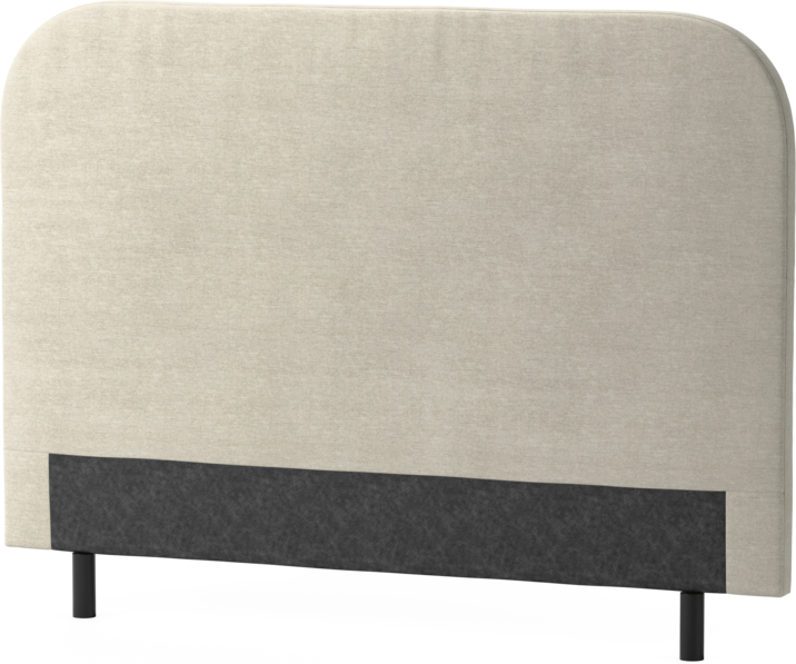 Delux Rundad - Sänggavel, 90-210 cm - Beige