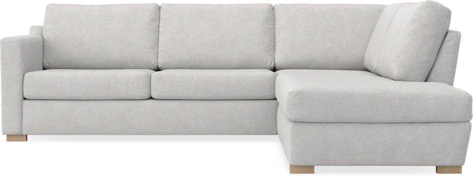Friday - 2,5-sits soffa med divan höger - Grå