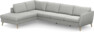 County - 3-sits soffa med divan vänster - Grå