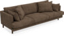 Harper - 4-sits soffa - Brun