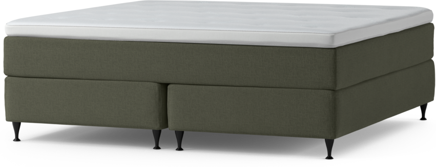 Delux Dream - Kontinentalsäng, dubbelsäng med bäddmadrass och sängben