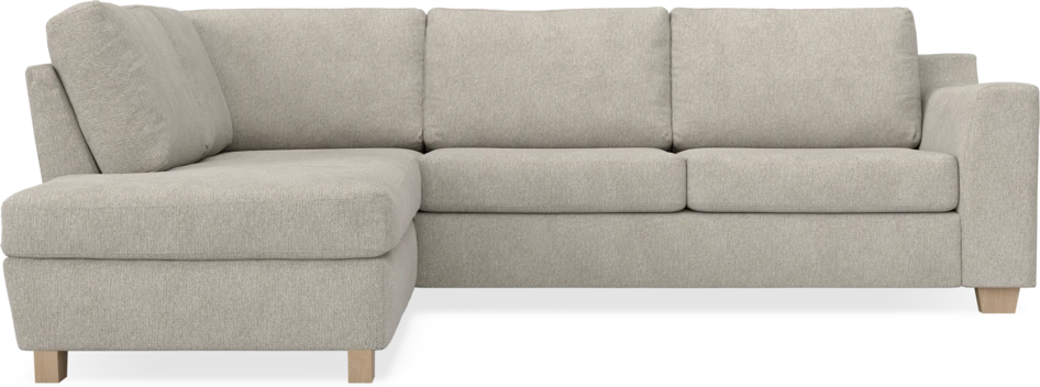 Friday - 2,5-sits soffa med divan vänster - Beige