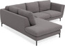 Madison - 2-sits soffa med divan vänster - Grå