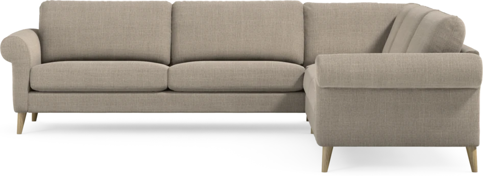 Bridge - Hörnsoffa, 3+3-sits - Beige